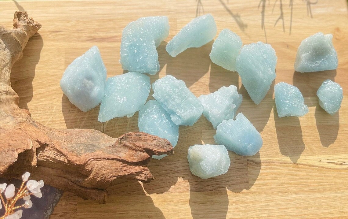 Raw Aquamarine