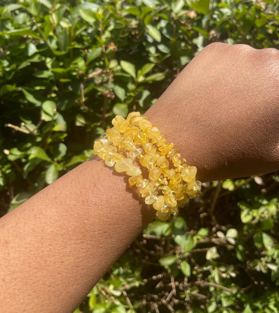 Citrine Chip Bracelet