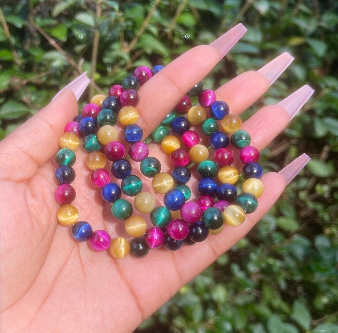 Colourful Tiger Eye Bracelet