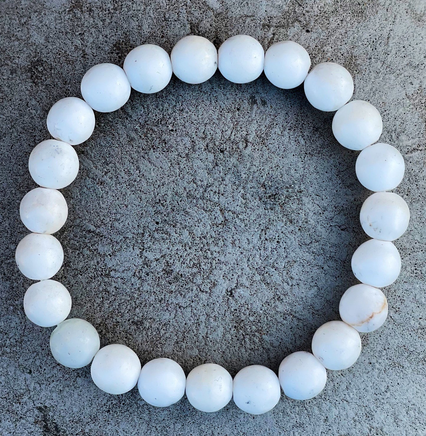 Malaysian Matte White Jade Bracelet, Gemstone Bracelet, Reiki Chakra Healing, Natural Matte Beads Bracelet, Healing Crystals, Crystal Gifts