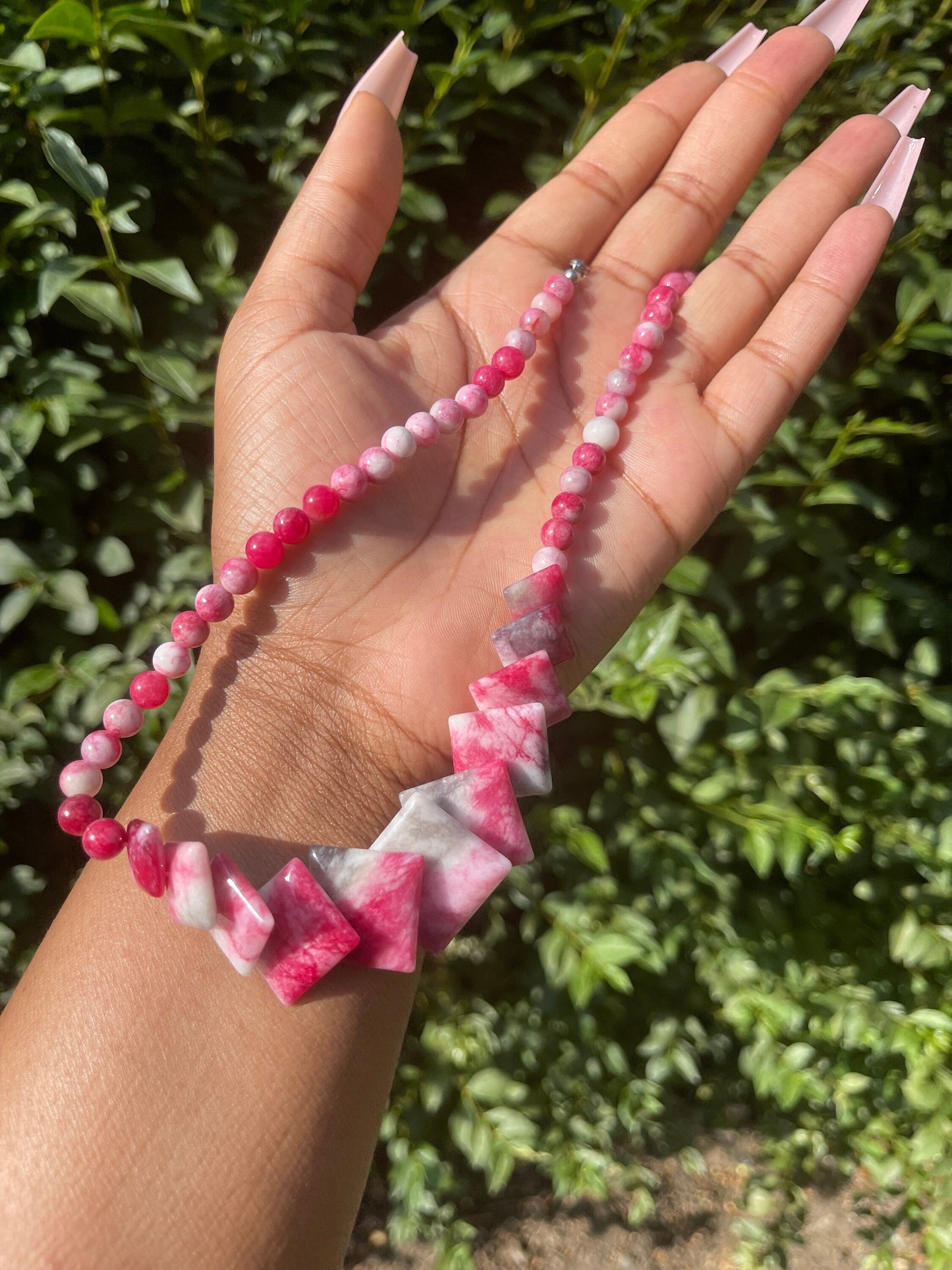 Red Agate Necklace