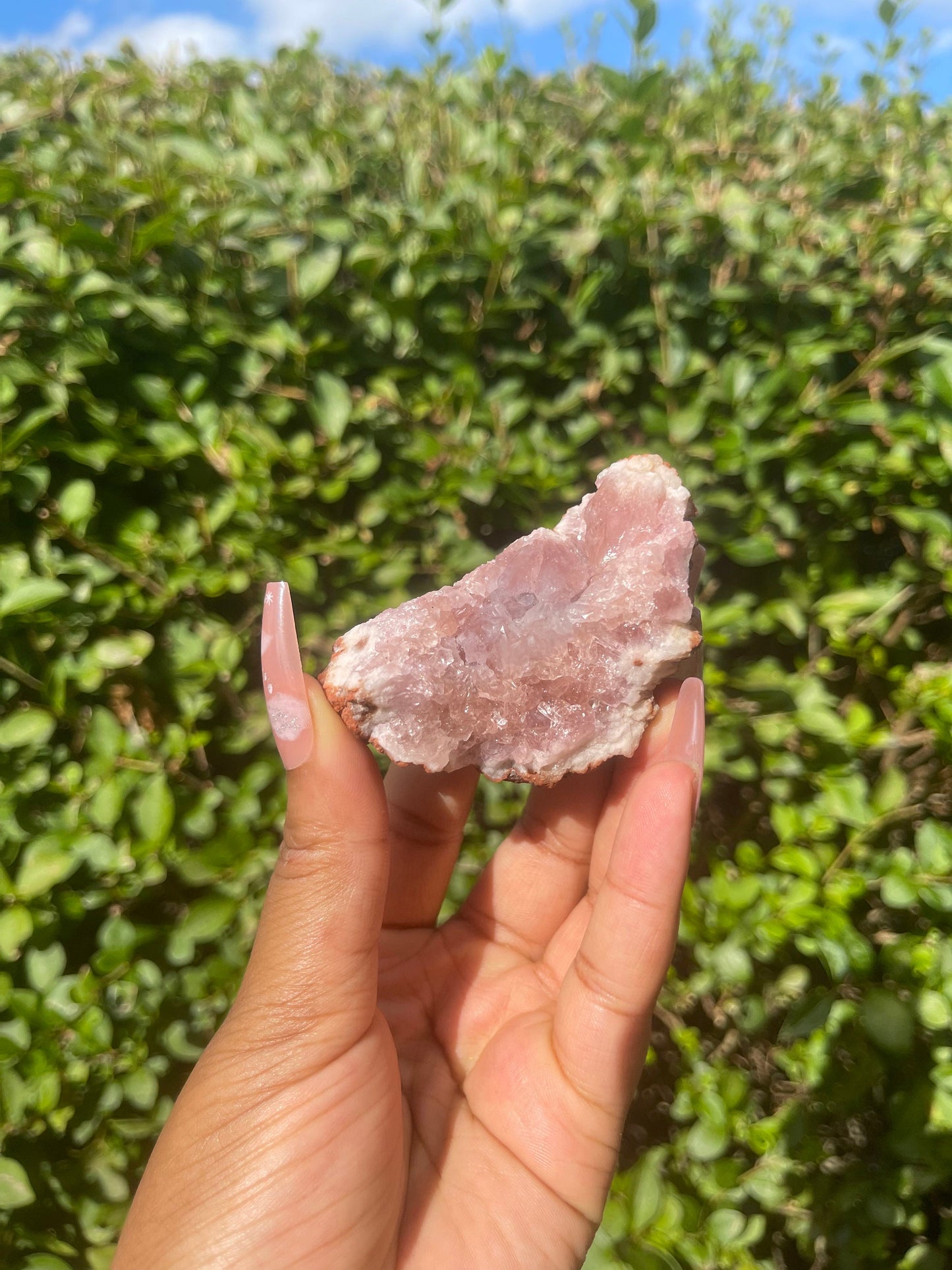 Rare Pink Amethyst Geode