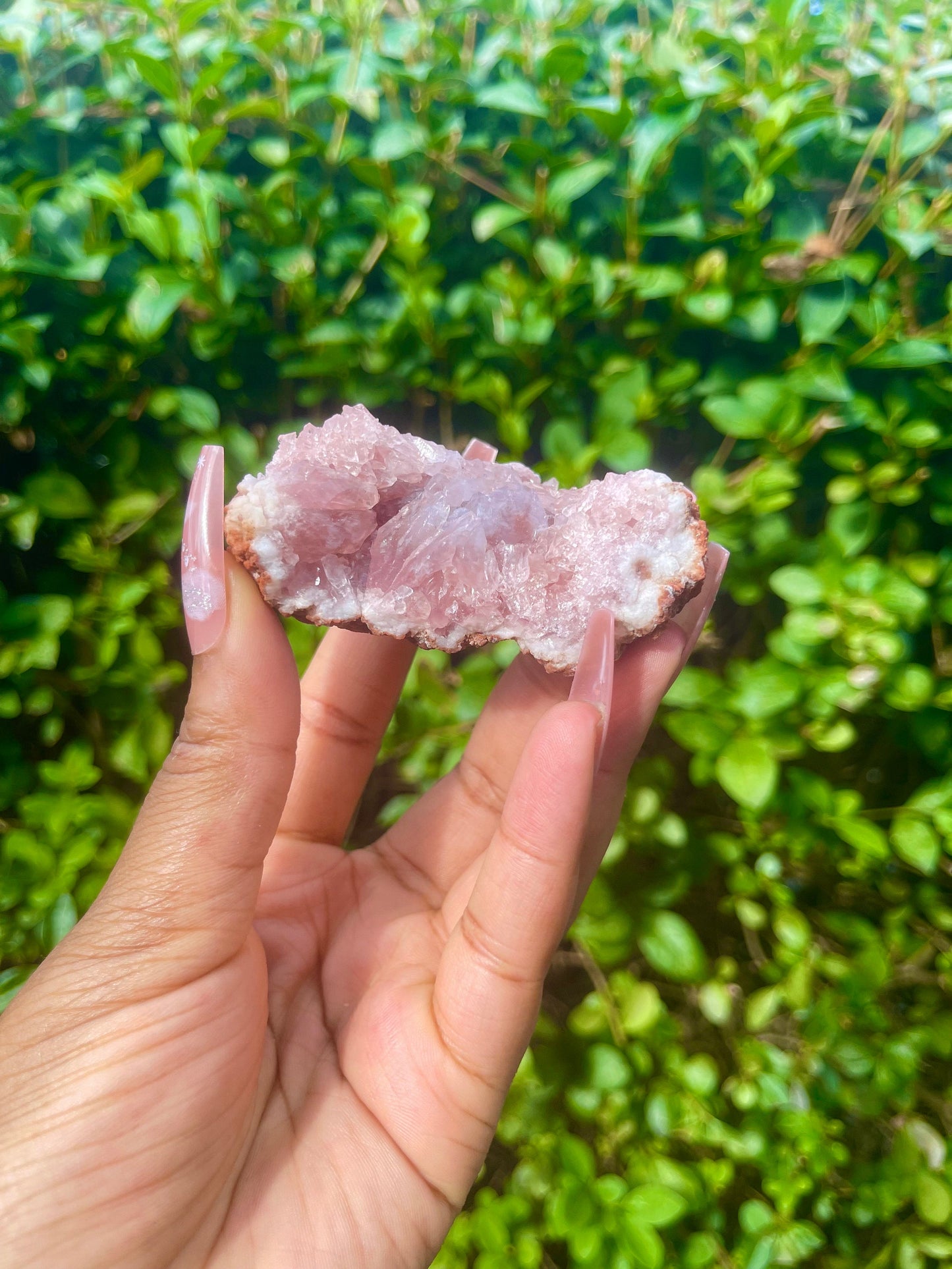 Rare Pink Amethyst Geode