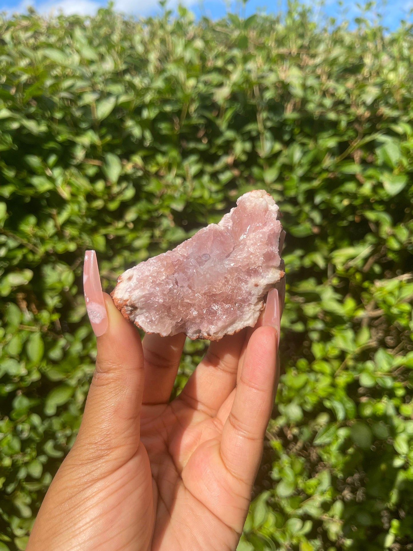Rare Pink Amethyst Geode