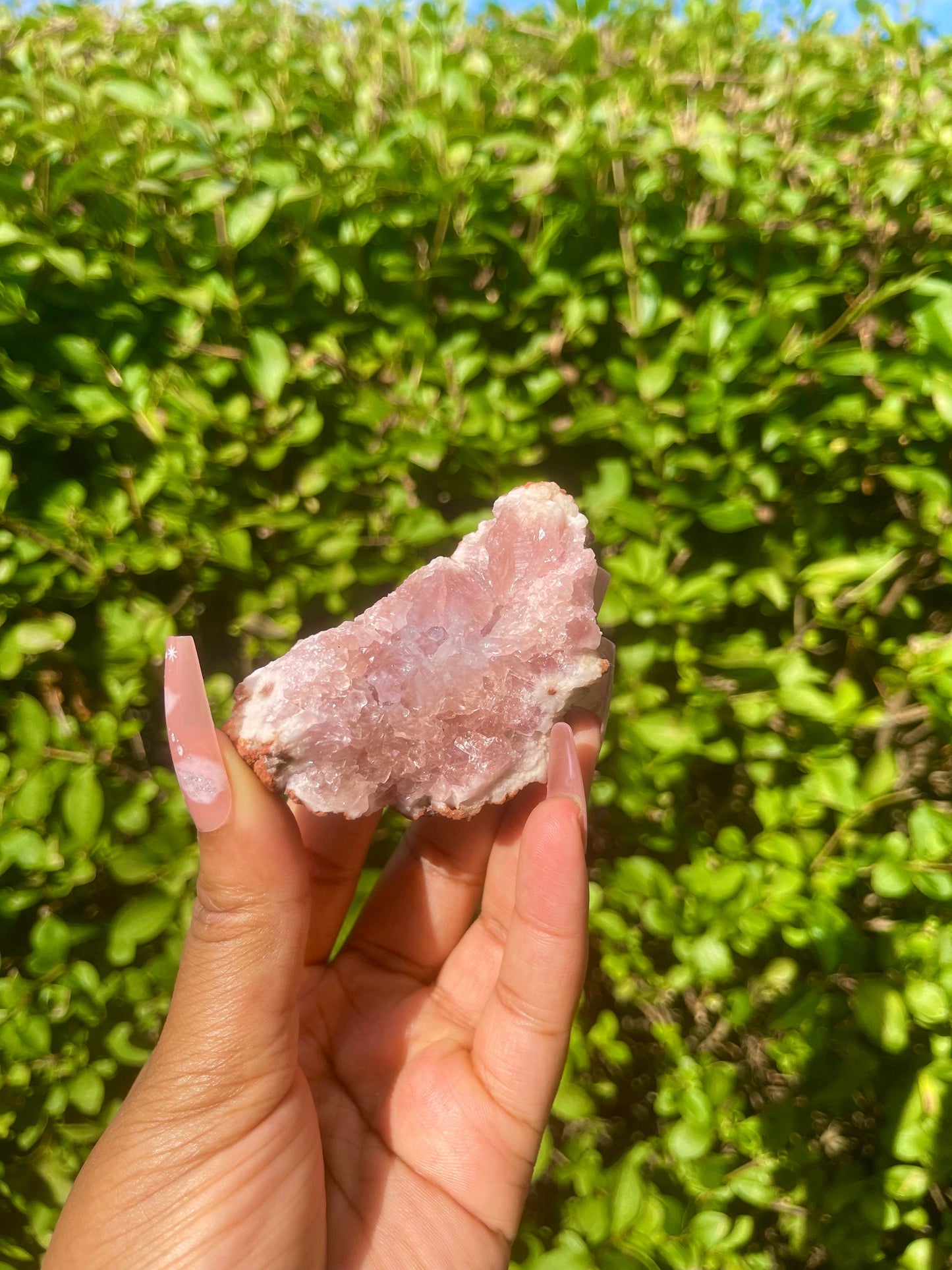 Rare Pink Amethyst Geode