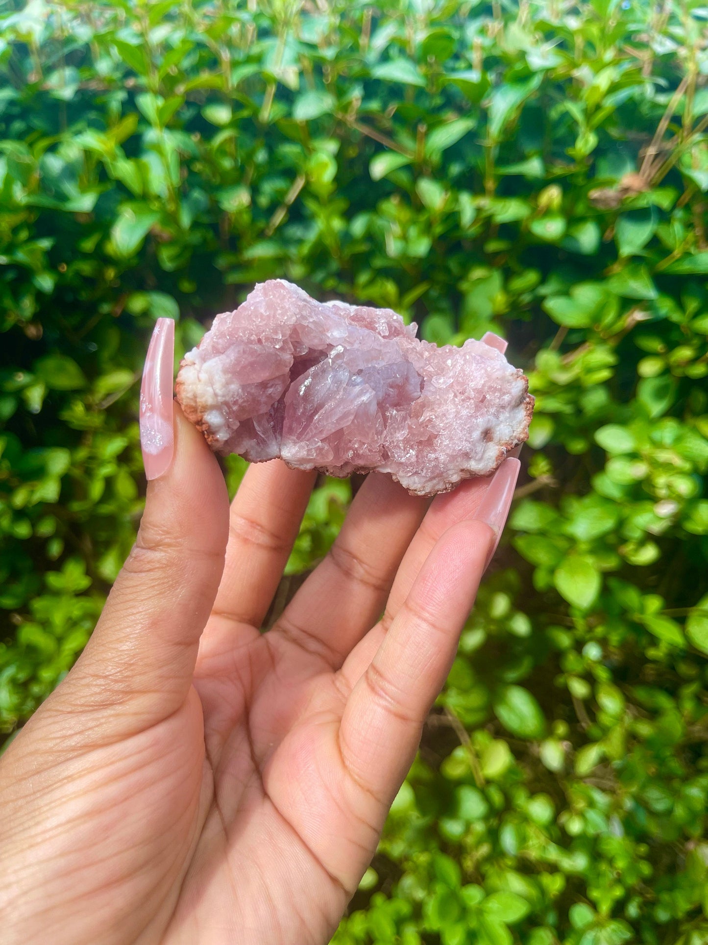 Rare Pink Amethyst Geode