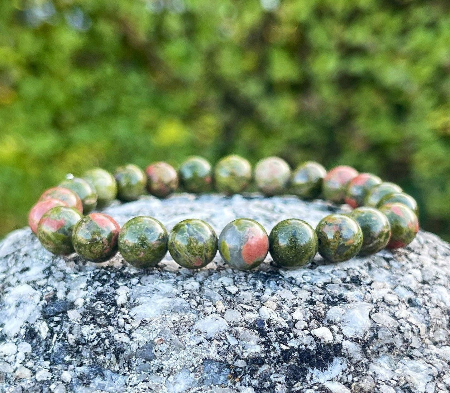Unakite Bracelet