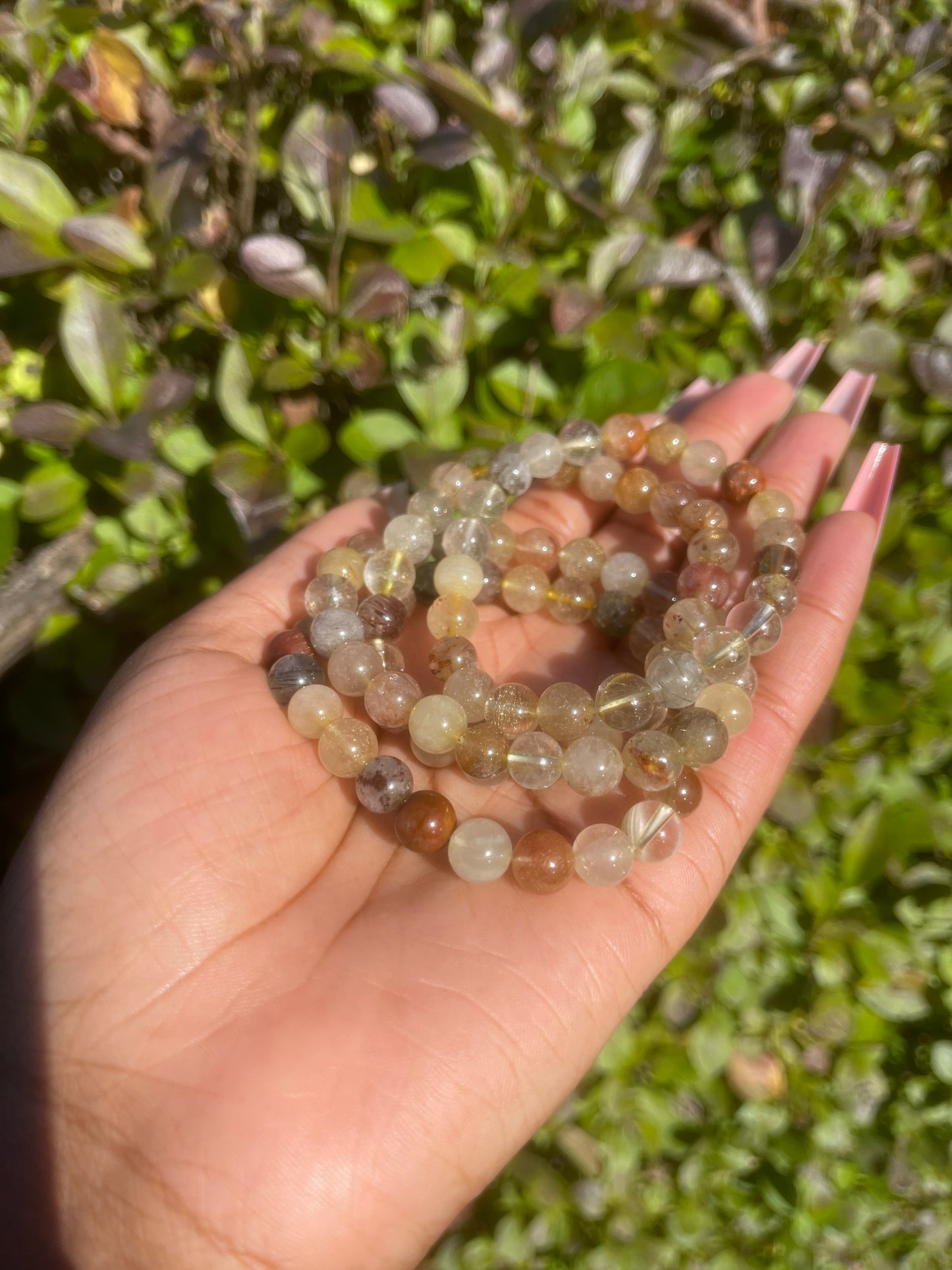 Rutilated Quartz Bracelet