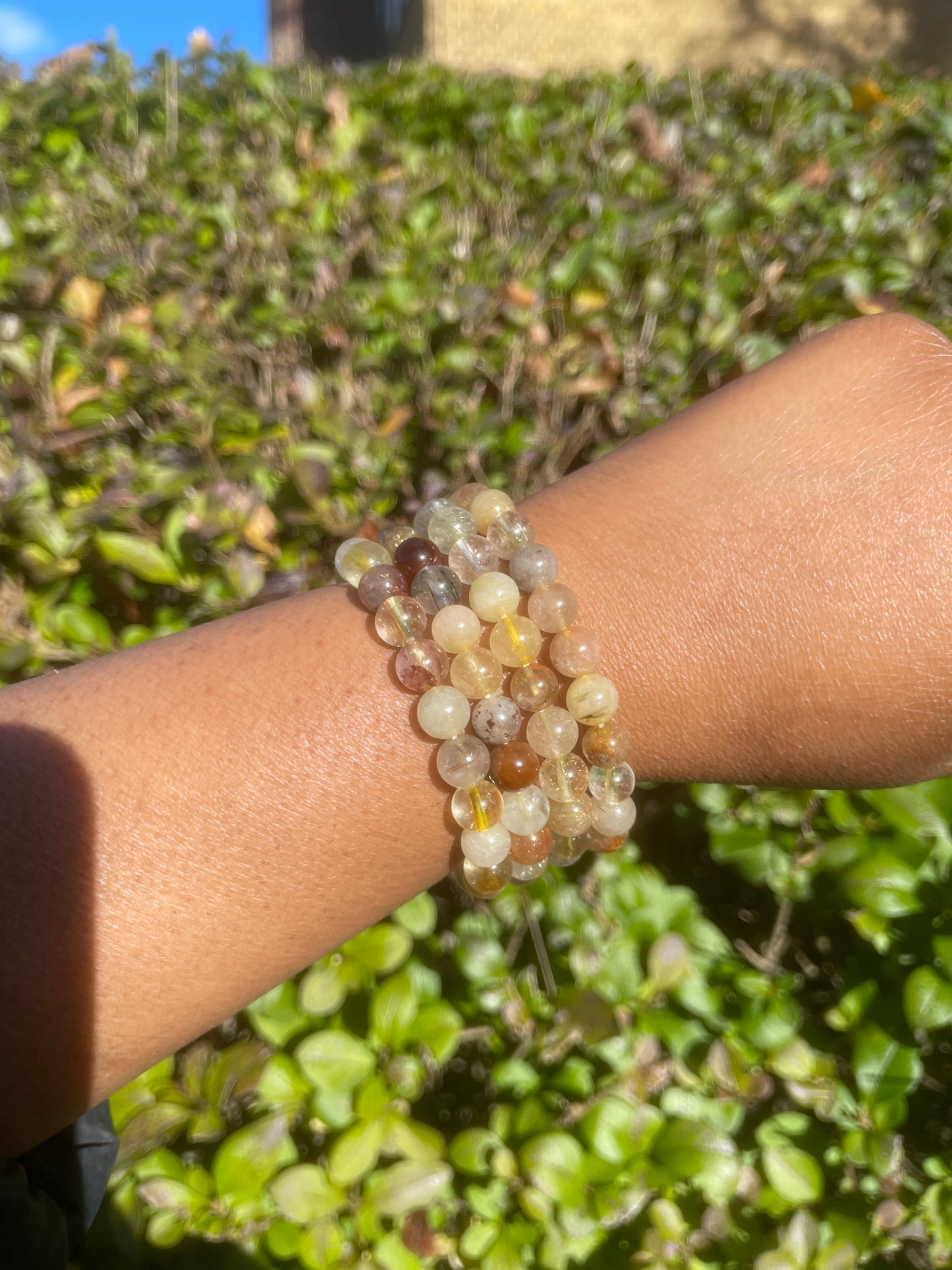 Rutilated Quartz Bracelet