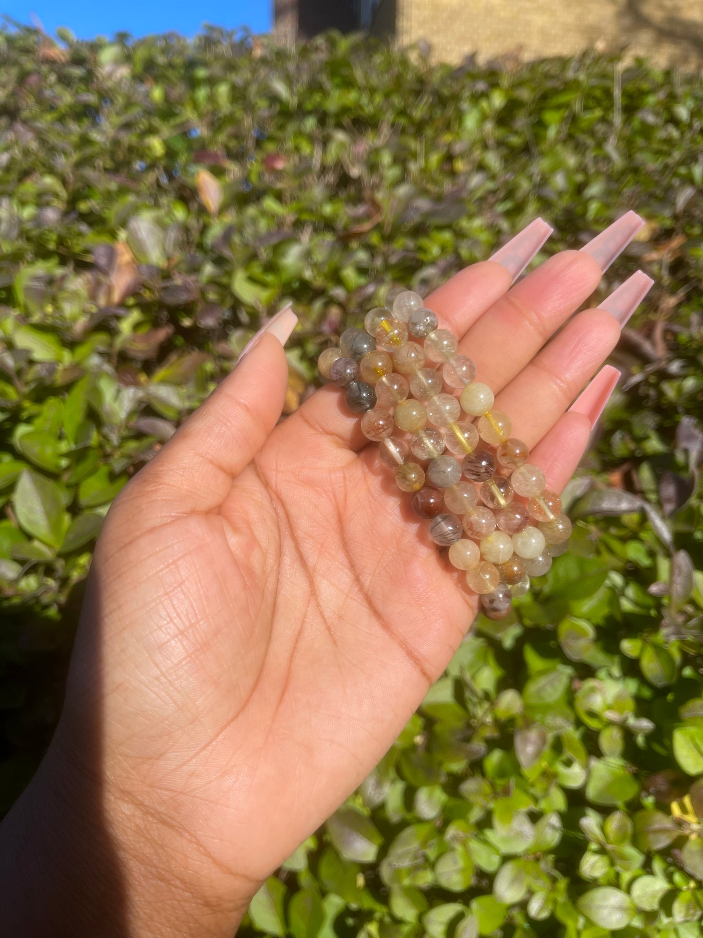 Rutilated Quartz Bracelet