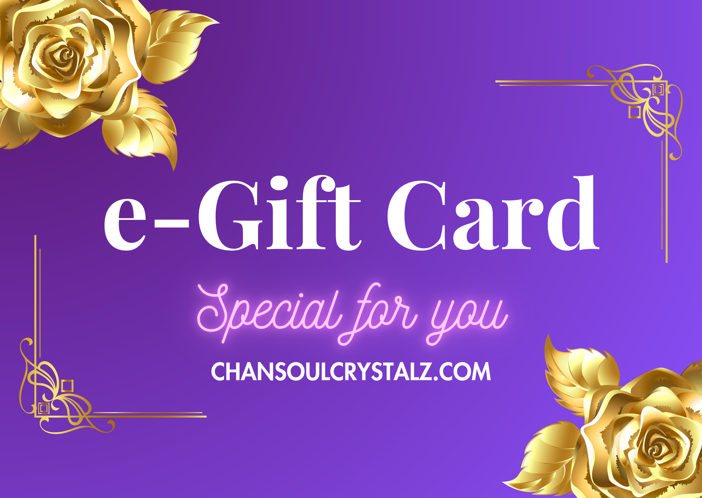 Chansoulcrystalz Gift Card