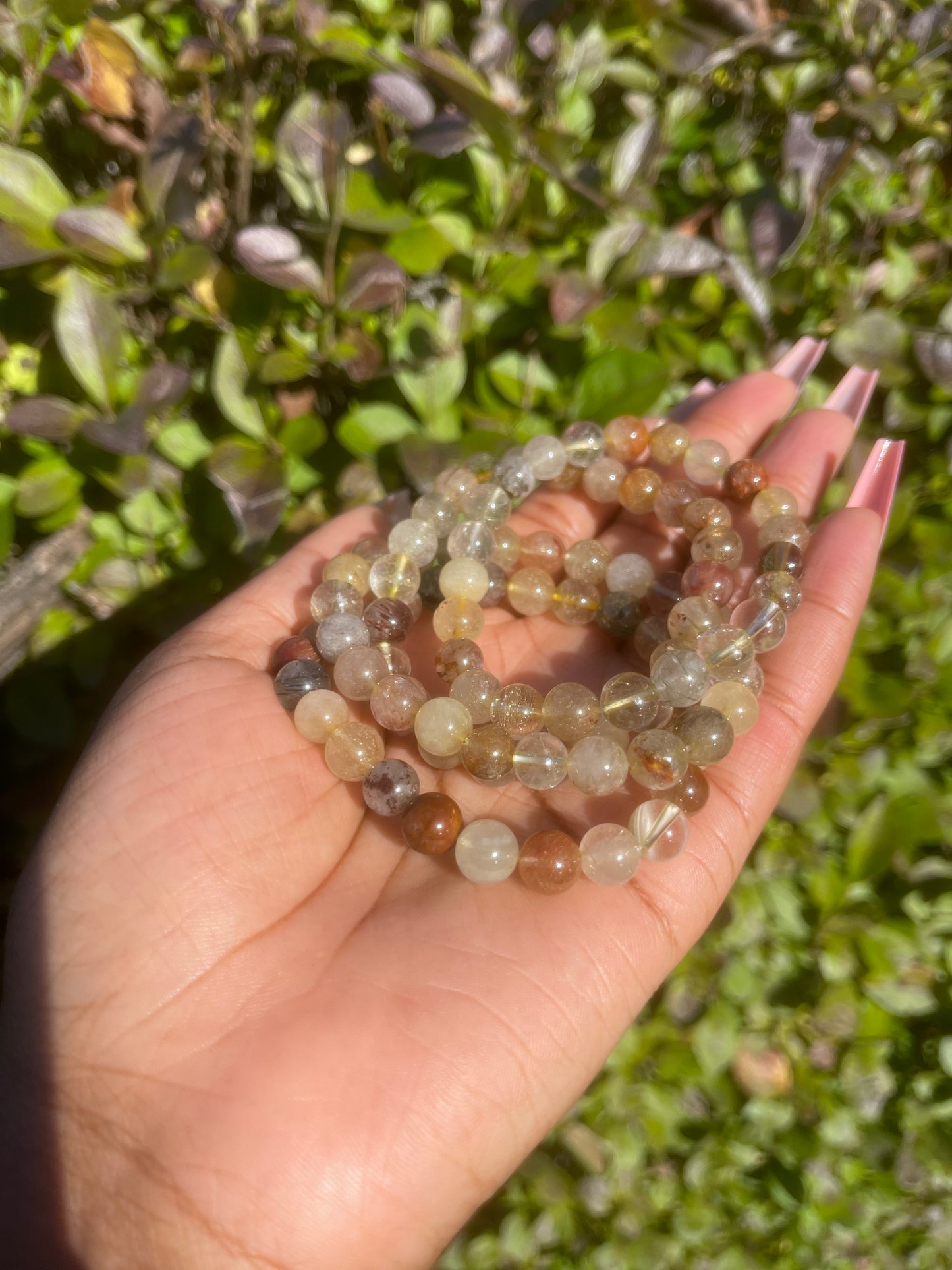 Rutilated Quartz Bracelet