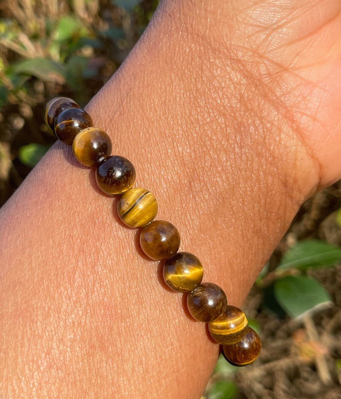 Howlite Tiger Eye Bracelet