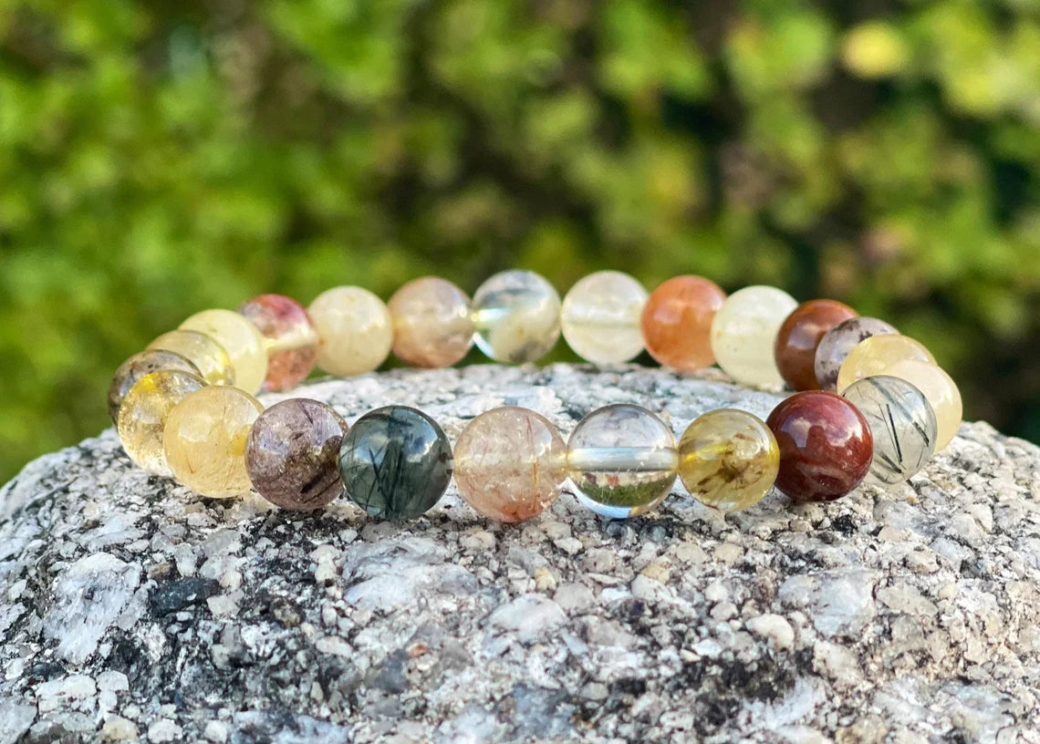 Rutilated Quartz Bracelet