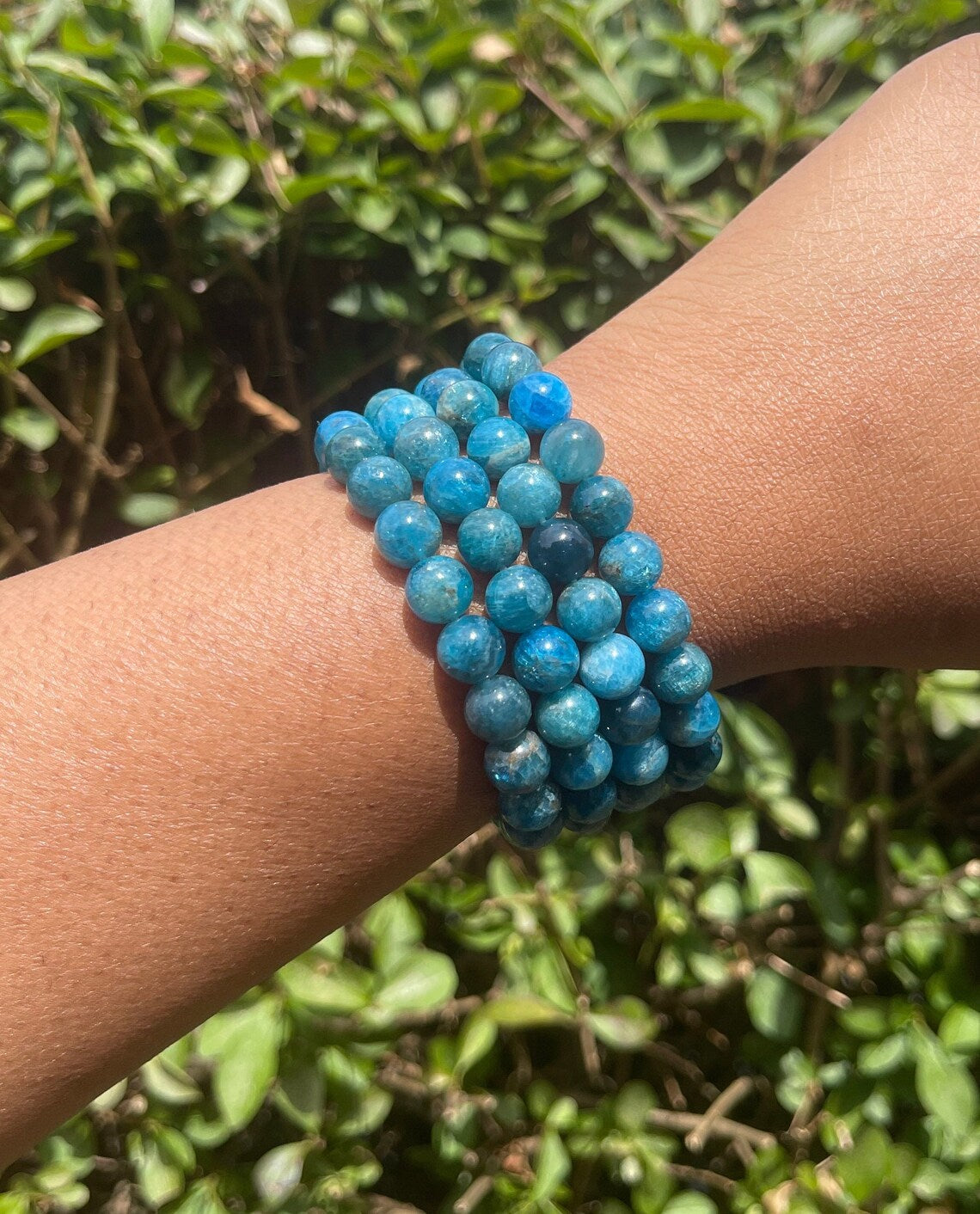 Blue Apatite Bracelet