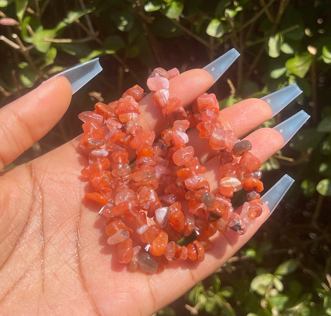 Carnelian Chip Bracelet