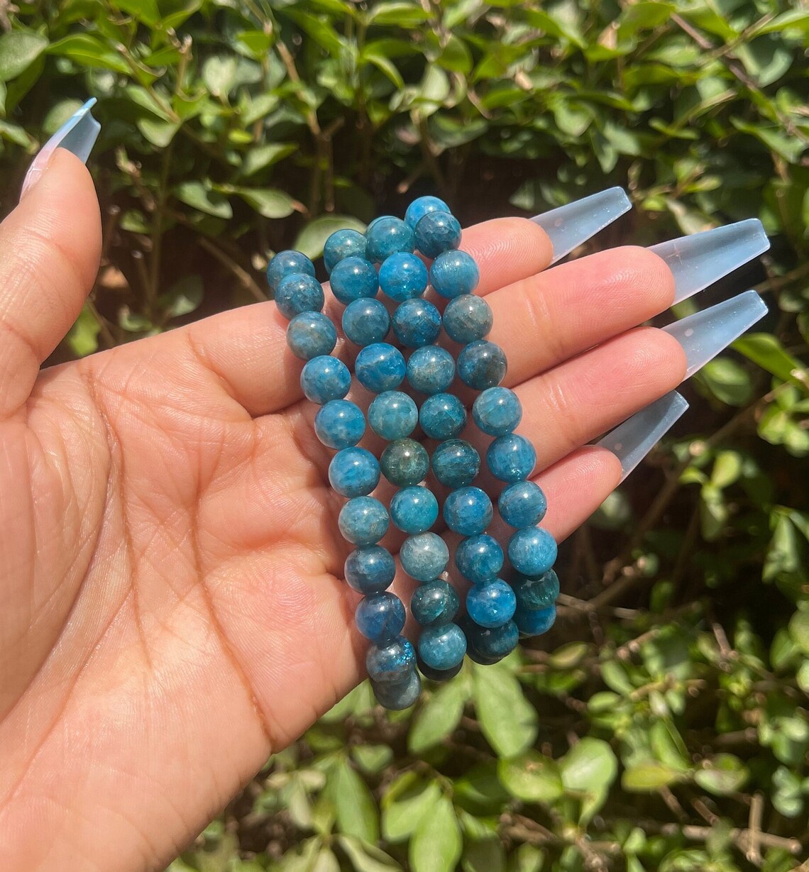 Blue Apatite Bracelet