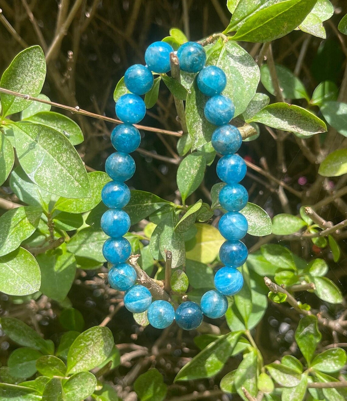 Blue Apatite Bracelet