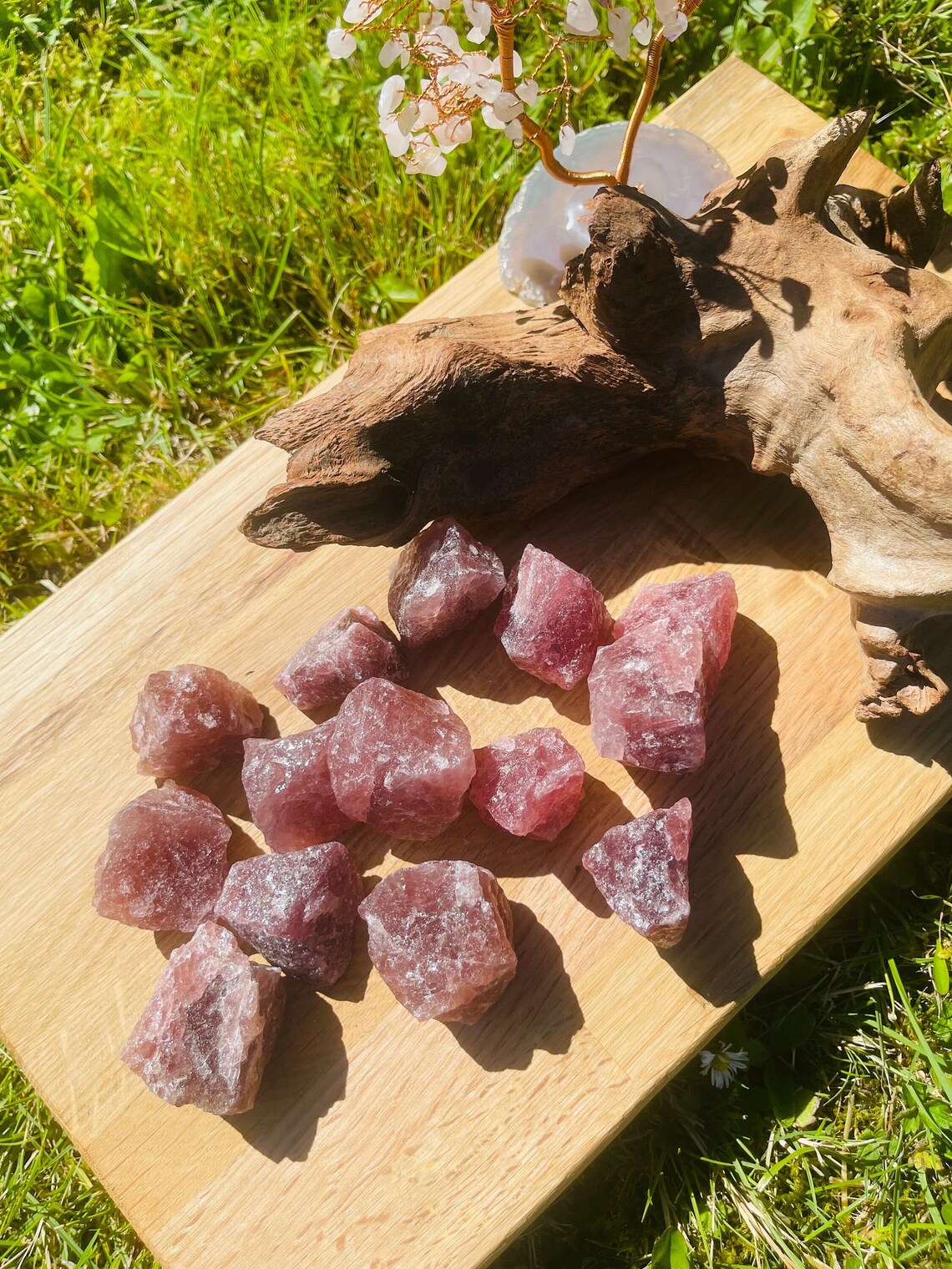 Raw Strawberry Quartz