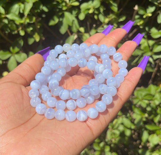 Blue Lace Agate Bracelet