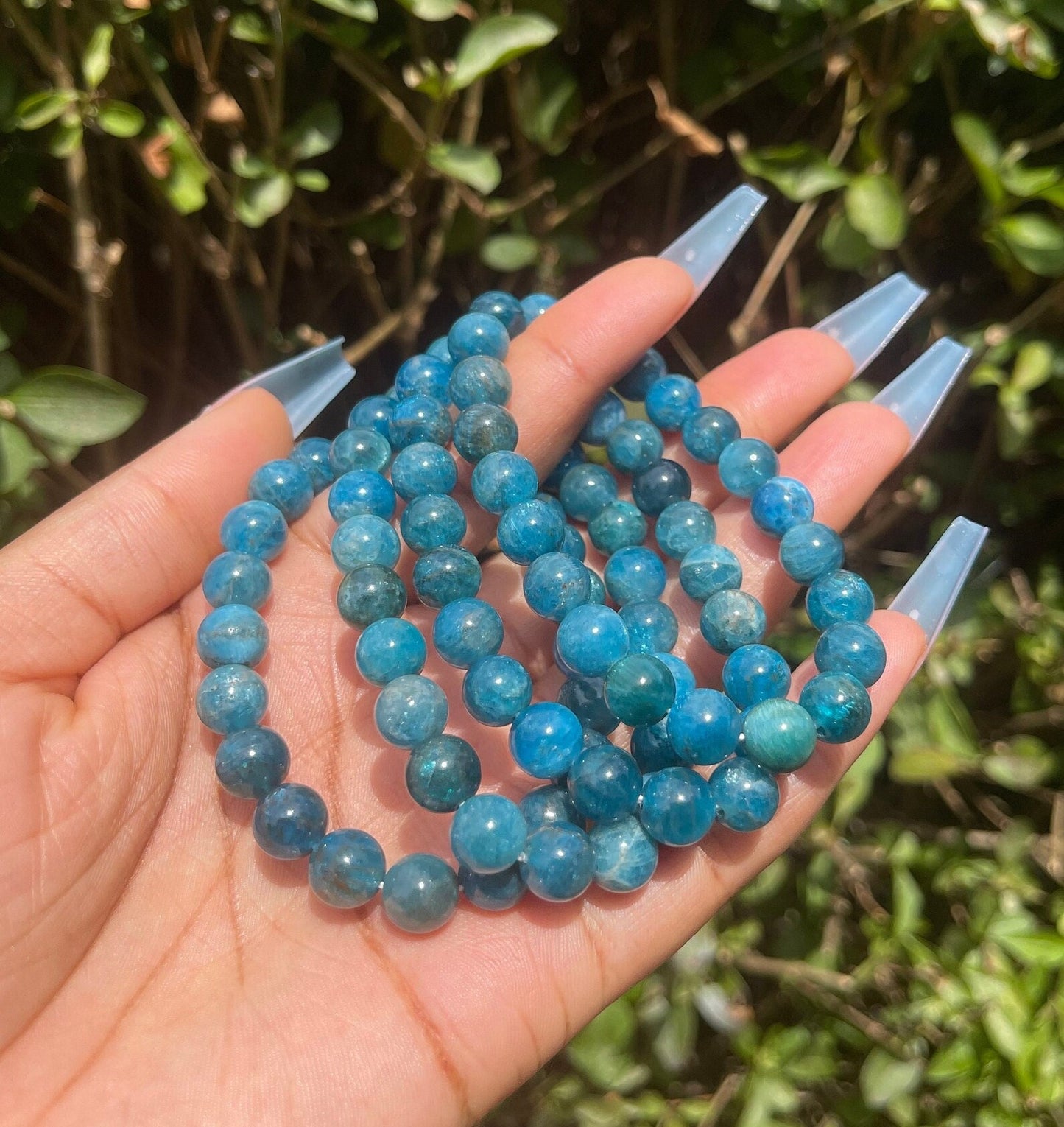 Blue Apatite Bracelet