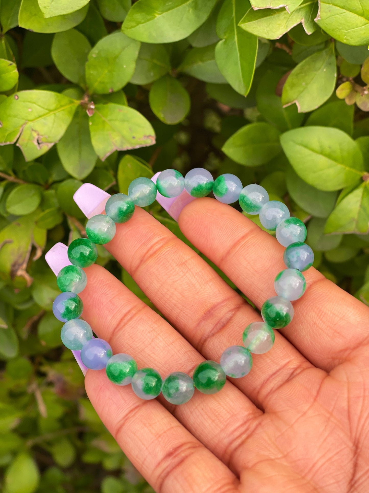 Grape Agate Bracelet