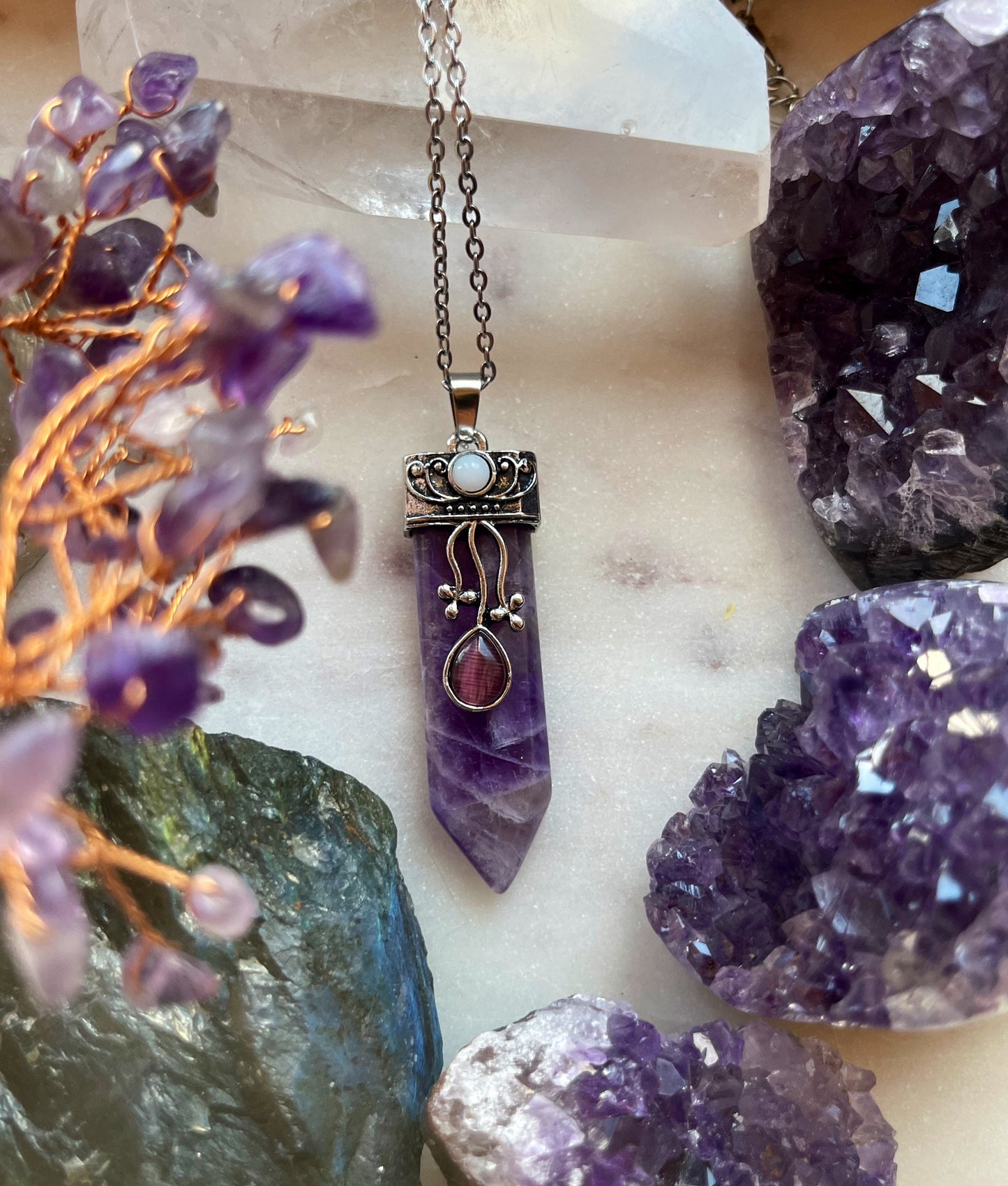 Amethyst Necklace