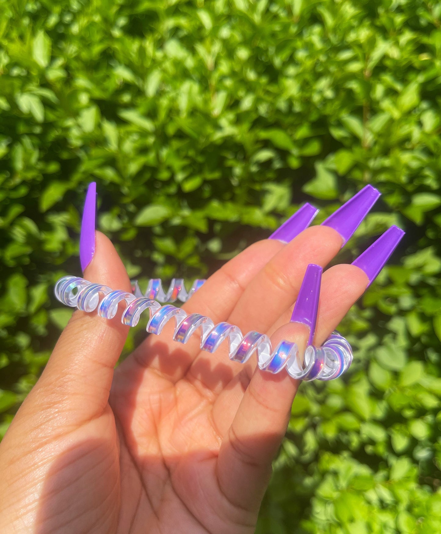 Purple Stretchy Bracelet