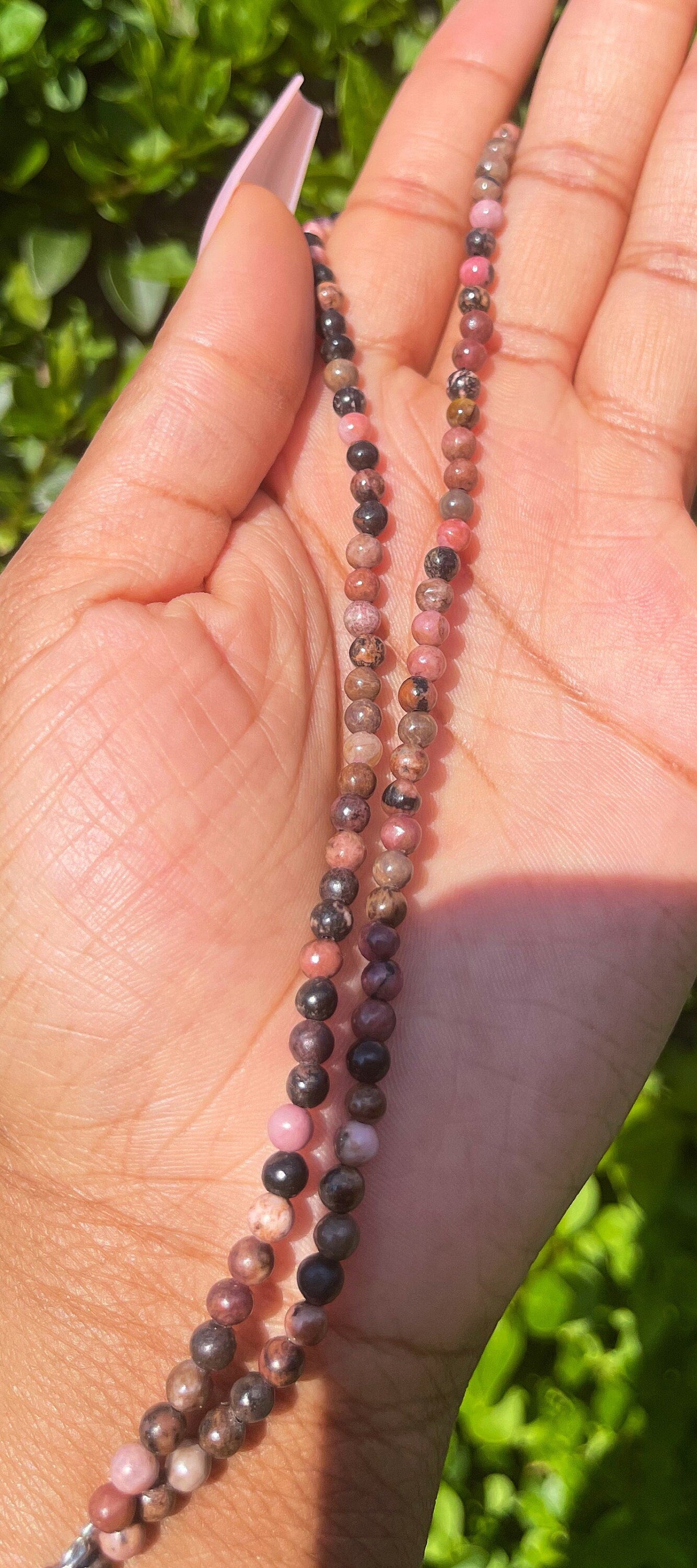 Rhodonite Choker