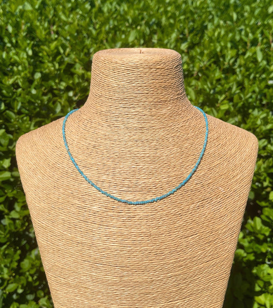 Blue Apatite Choker