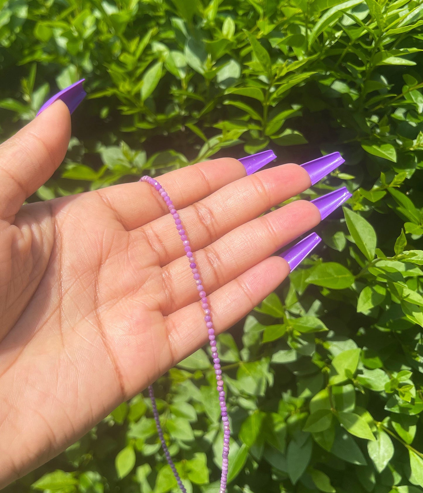 Purple Mica Choker