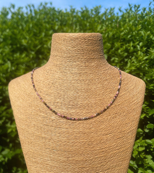 Colorful Tourmaline Choker