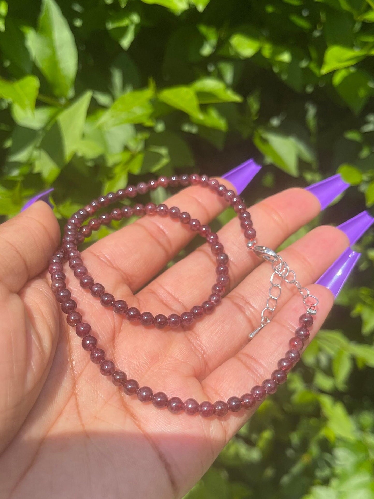 Garnet Choker