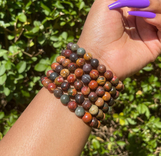 Red Picasso Jasper Bracelet
