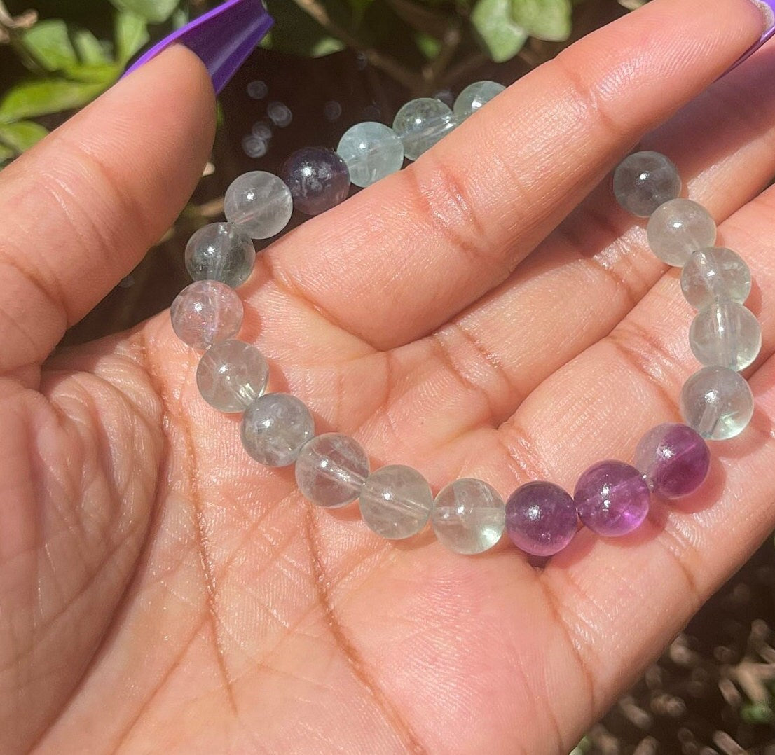 Rainbow Fluorite Bracelet