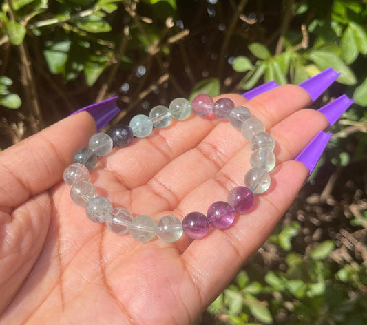 Rainbow Fluorite Bracelet