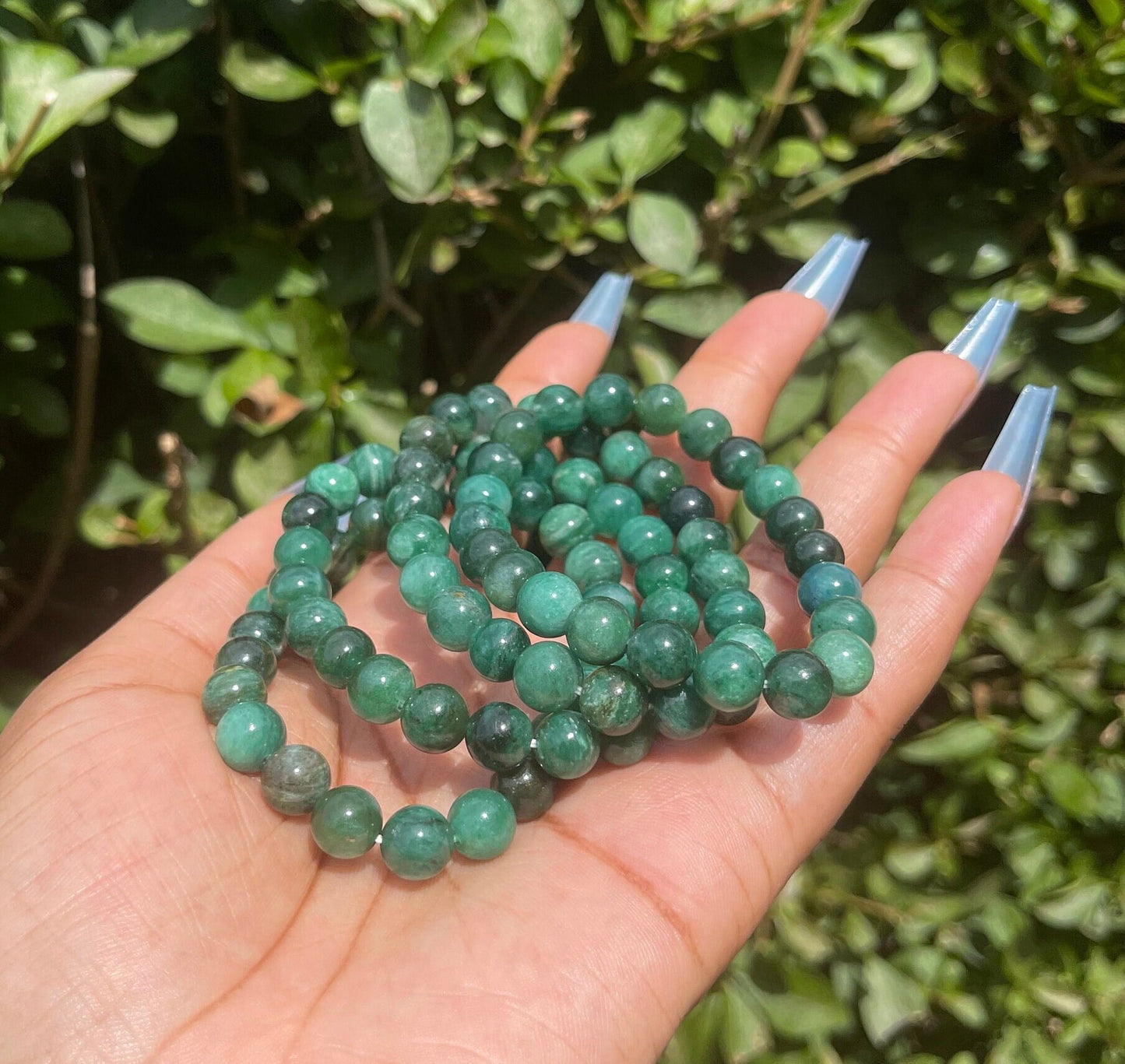 Fuchsite Green Mica Bracelet