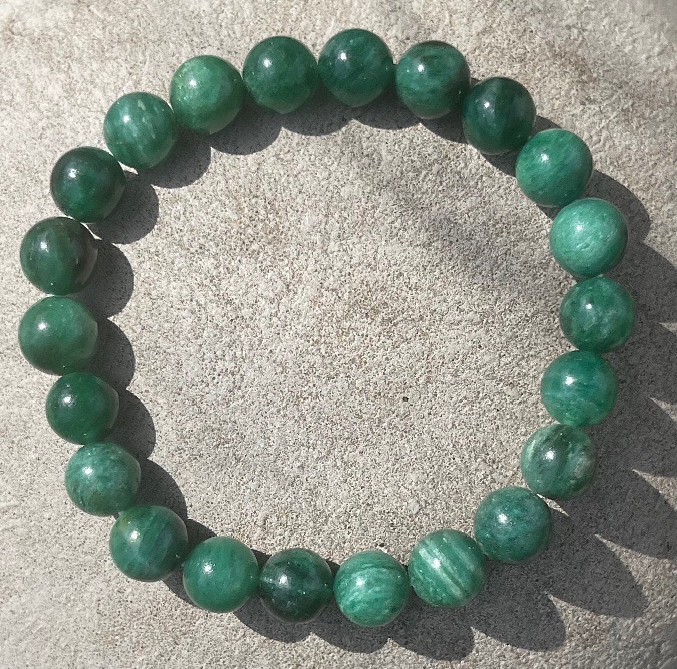 Fuchsite Green Mica Bracelet