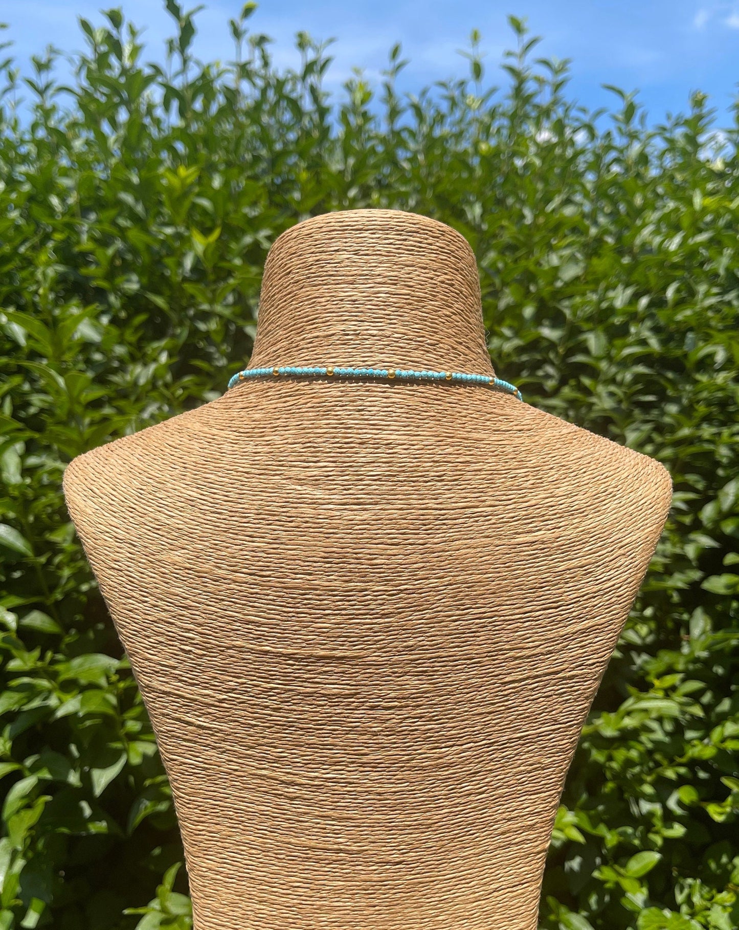 Turquoise Pearl Necklace