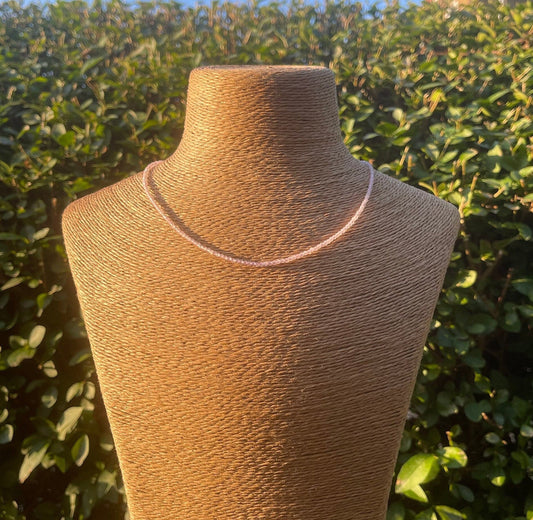 Rose Quartz Choker
