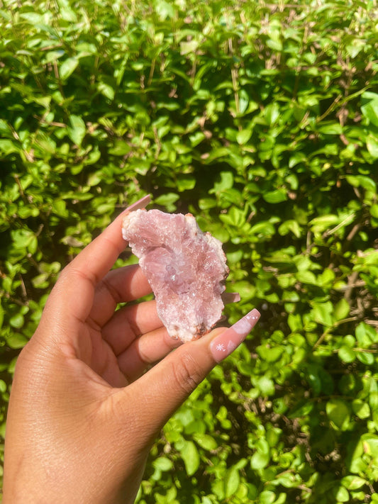 Rare Pink Amethyst Geode