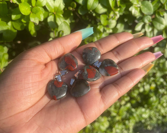 African Bloodstone Necklace